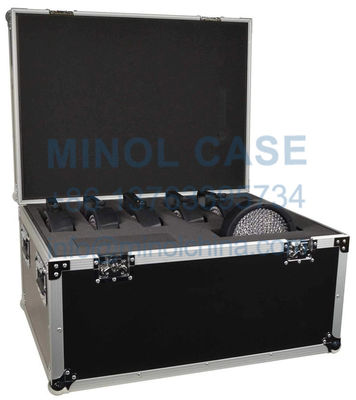 Caja de viaje de aluminio del universal del panel del ABS para las luces ISO9001